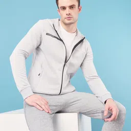 technosport Men Solid Fleece Jacket-picture-28