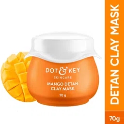 dot & key Mango Detan Clay Mask for New-age 'ubtan' to visibly reduce tan,Fades Dark Spots-picture-15