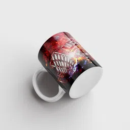 mugsnation Attack on Titan – Levi Ackerman Ceramic Coffee Mug image 2