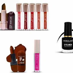 herglam Super Stay Liquid Matte Lip Color Combo | Non-Transfer & Long Lasting-picture-41