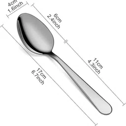 arscart Trend Stainless Steel Tea Spoon, Coffee Spoon Set image 2