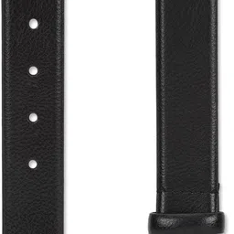 allen solly Men Black Genuine Leather Belt image 2