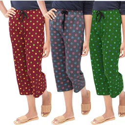 afra CAPRI FANT Women Multicolor Capri-picture-10