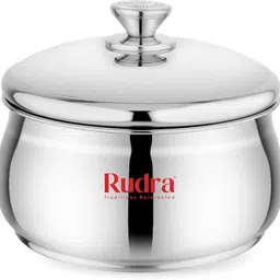 rudra Evita serving Pot( Steel Lid) 2000 ml Container Serving Set-picture-10