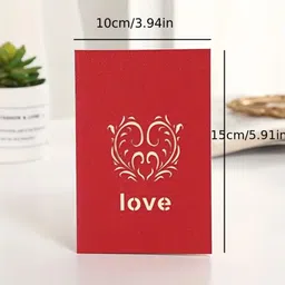 deo dap 3D Pop up Greeting Card for Love, Anniversary Greeting Card image 4