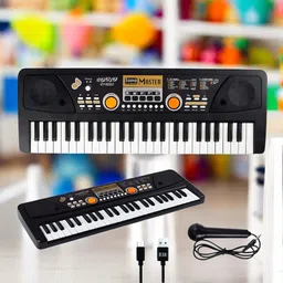 just97 49-Keys Musical Piano with Mic for Kids Analog Portable Keyboard For Kids_A35-picture-16