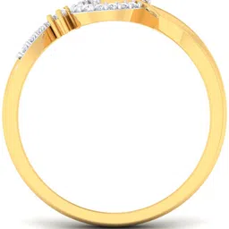 avsar AVR910YA 18kt Diamond Yellow Gold ring image 2