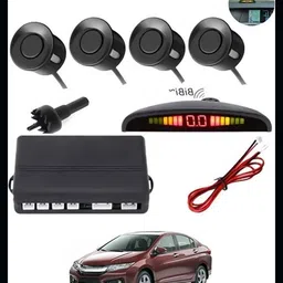 peeps store Car Premium 4 Black Reverse Parking Sensor-AP25A957 Car Premium 4 Black Reverse Parking Sensor-AP25A957 Parking Sensor image 1