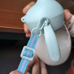 cubella wrapped in love Baby Sipper Cup Peppa Pig Design Anti-Spill Silicone Spout with Handles & Strap image 5