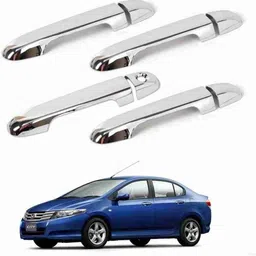 Car Door Handle Crome Cover(Honda city) Car Grab Handle Cover-image-52