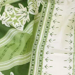 sun fashion and lifestyle Unstitched Cotton Blend Kurta & Churidar Material Floral Print image 4