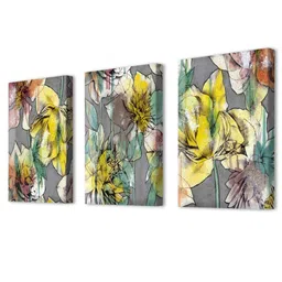 art street Scandinavian Multicolour Engineered Wood (Set of 3) Art Panels image 2
