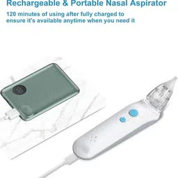 vishixit Nose Sucker for Baby& Toddler Congestion Relief 3 Suction Levels 2 Silicone Tips Manual Nasal Aspirator image 3