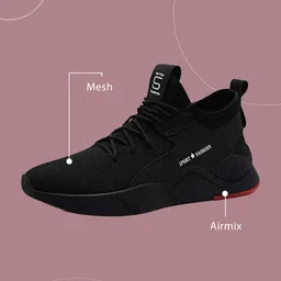 aadi Mesh |Lightweight|Comfort|Summer|Trendy|Walking|Outdoor|Daily Use Running Shoes For Men image 4