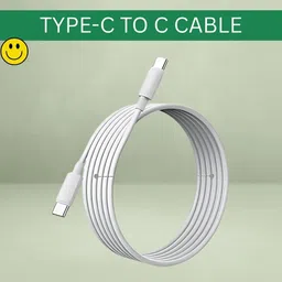 IMPLEXMART Lightning Cable 1 m Type C To Type C Charging Cable Compatible With Type C Mobile & Other DiviceR307-picture-12