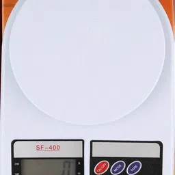 RTB Digital Weighing Machine for Kitchen| Electronic Food Weight Scale Upto 10 KG for Home, Kitchen, Shop | Small, Portable for Food, Fruits, Products|White Weighing Scale-picture-24