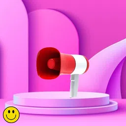 frony Handheld Megaphone with Siren, Microphone & Rechargeable for Outdoor EventsA413 Bhopu Portable Megaphone, Siren Loudspeaker Function and Long Battery BackupB413 Outdoor PA System-picture-12