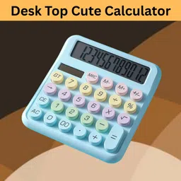 frony Desktop Calculator, 12-Digit Large LCD and Large Buttons for Office, Homes B464 Basic Calculator-picture-10