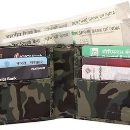 Men Casual Multicolor Artificial Leather Wallet-image-16