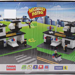 peacock Smart Blocks Highway Patrol Set No 552 Multicolor - 260 Pieces image 2
