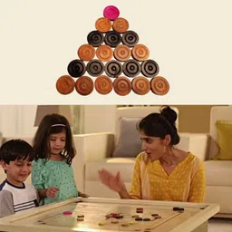 ved Carrom Board Coins Pieces Carrom Pawns image 3