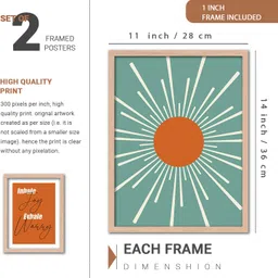 digital art Modern Art Frame painting for Wall Decoration,Living Room,Office Digital Reprint 14 inch x 11 inch Painting image 2