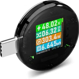 zomei USB C Power Meter Voltage Analyzer 4.5 to 50V 0 to 6A Digital Tester for Devices Digital Voltage Tester-picture-15