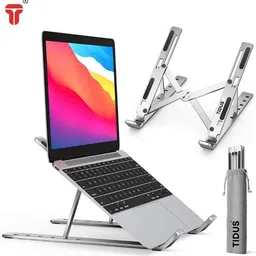 LUCKYY TS1 Aluminium Desk Stand Rotatable Laptop Stand with Adjustable Height Compatible with 36 - 39cm Laptops-image-17