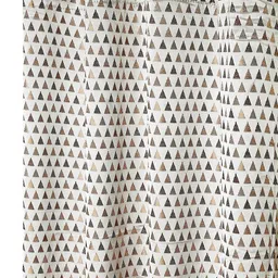 elegance 274 cm (9 ft) Long Door Polyester Semi Transparent Curtain Single Curtain image 3