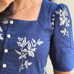 auriprx fashion Printed Viscose Rayon Stitched Anarkali Gown image 4