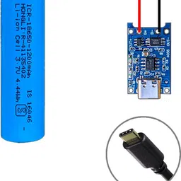 klvxken Long Term Useable 3.7 Li-Battery & DC Motor Science Project Kit(23 items) Motor Control Electronic Hobby Kit image 4