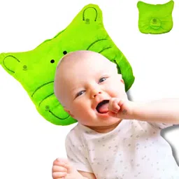 White Bubble Newborn Head Shaper Takiya Polyester Fibre Animals Baby Pillow Pack of 1-picture-17