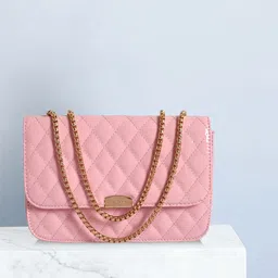 lino perros Women Pink Satchel - Mini image 1