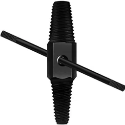 shree chamunda enterprise 1/2 ", 3/4" Double Head Tap Faucet Valve Screw Extractor Set Pipe Remover Tools Tool Box-picture-42