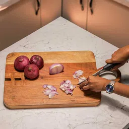 ireka homes Chopzy Acacia Wood Chopping Board image 2