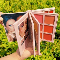 beinina Makeup Book 5in1 Palette| All in One Eyeshadow, Blusher, Highlighter Lip Color image 2