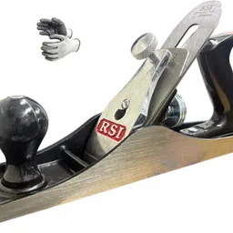 14inch Hand Planer Carpenter Iron base with Sharp Planer Blade Cast Iron, Stainless Steel Hand Plane-image-1