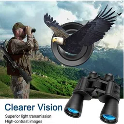 SellRider long Distanc Digital Binoculars (20 x 50) zoom with day and night vision High Power Binoculars, Compact HD Professional/Daily Waterproof Binoculars Telescope for Adults Bird Watching Travel Hunting Football with Case and Strap (168FT at 1000YDS) Binoculars image 3