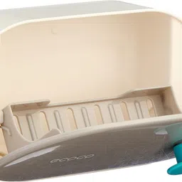 skofri Punch-Free No Drilling Wall-Mounted Soap Box Drain Holder Wall Hanging Rack image 2