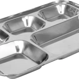 urban magic Bhojan Thali 5 Sections Dinner Plate image 2