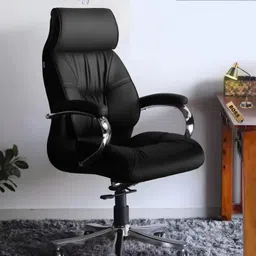 E.A LUXURY S-90 PRO HIGH Back With TORSHAN TECHNOLOGY for Extra Comfort Premium Leatherette Office Arm Chair-image-34