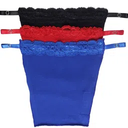 finesse Women Red, Blue, Black Mock Camisole-picture-13