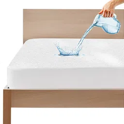 crazy world Fitted Double Size Breathable, Stretchable, Waterproof Mattress Cover-picture-10