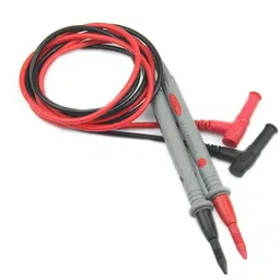 htc Universal Testing Lead 4MM Plug Multimeter Test Lead Probe Cable 70cm R+B Digital Multimeter image 2