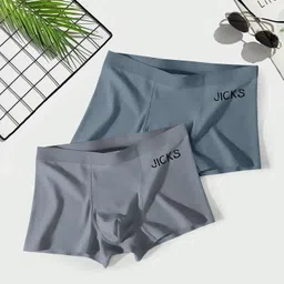 jicks Pack of 2 Solid Men Trunk image 1