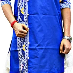 gouri collections Men Embellished Pure Cotton Ethnic Dress-picture-21