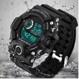 waterproof kids watches for boys Digital Watch - For Boys & Girls QSIB-72 G SHOCK BLACK_14-image-1