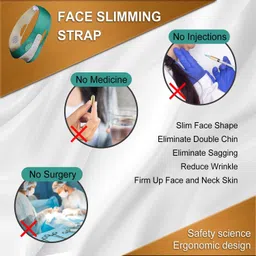 sp enterprise Face Slimming Belt for Chin and Cheeks Anti-Wrinkle Face Shaping Mask Face Shaping Mask image 4