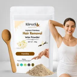 kirudi Vanilla Wax Powder for Silky Smooth Hair Removal at Home Powder-picture-11
