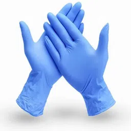 zelox Nitrile Blue Hand Gloves Food Grade Medical Examination for All-Purpose Wet and Dry Glove Set-picture-27